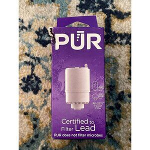 PUR Faucet Mount Replacement Filter 2-in-1 White (RF33751) lead removal